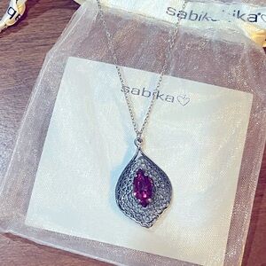 Open Sea Coral Reef 1-stone necklace